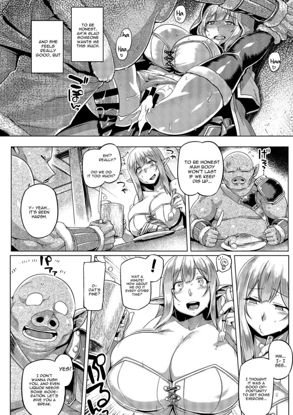 Hentai Manga Comic-Elf x Orc Control-Read-15